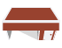Roof: Red; Wall: Red; Trim: White