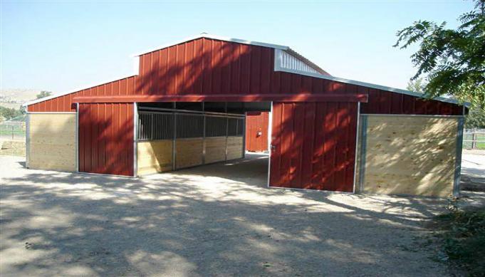 Custom metal building from VersaTube® is solution to  Vancouver, B.C. salt storage shelter need
