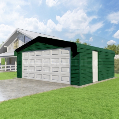 blog/1519666020Versatube-Green-garage.jpg Custom Garage Doors Galore