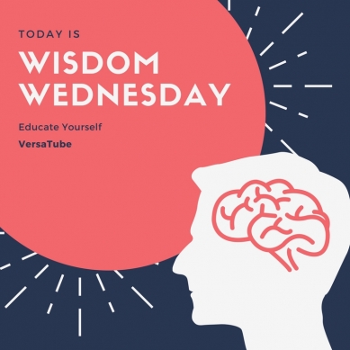 Wisdom Wednesday - Educate Yourself!