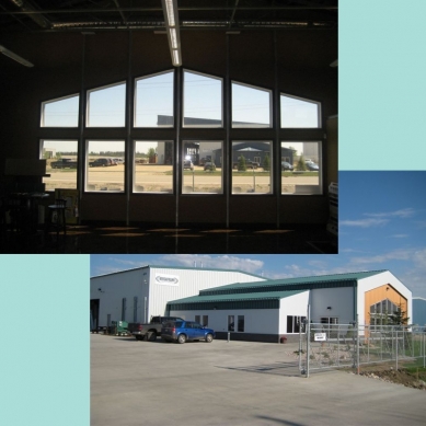 Add windows to your steel building
