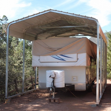 blog/1541386346dirt_floor_rv.jpg Can I leave a bare dirt floor in my VersaTube RV cover?