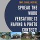VersaTube Photo Contest