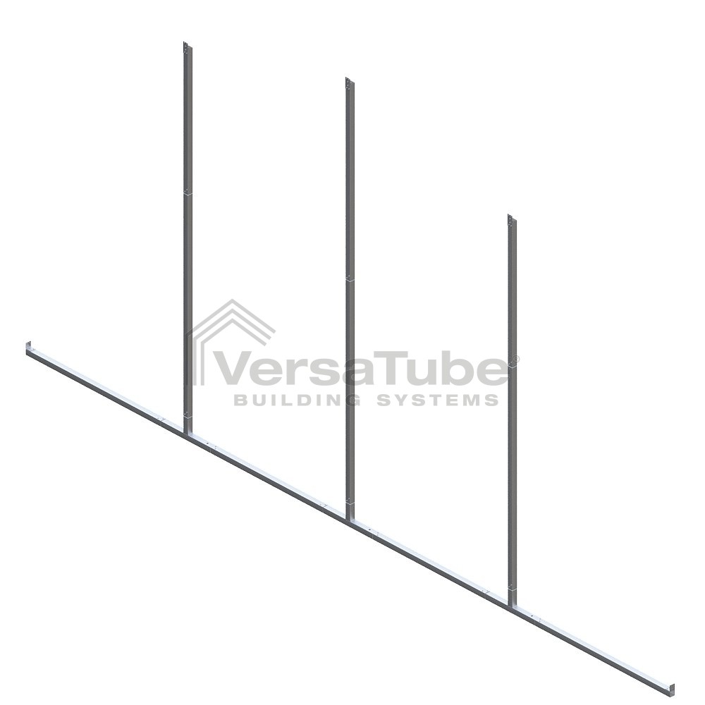 Back Enclosure Frame Kit - 24'W x 10'H - No Girts - Accessories ...