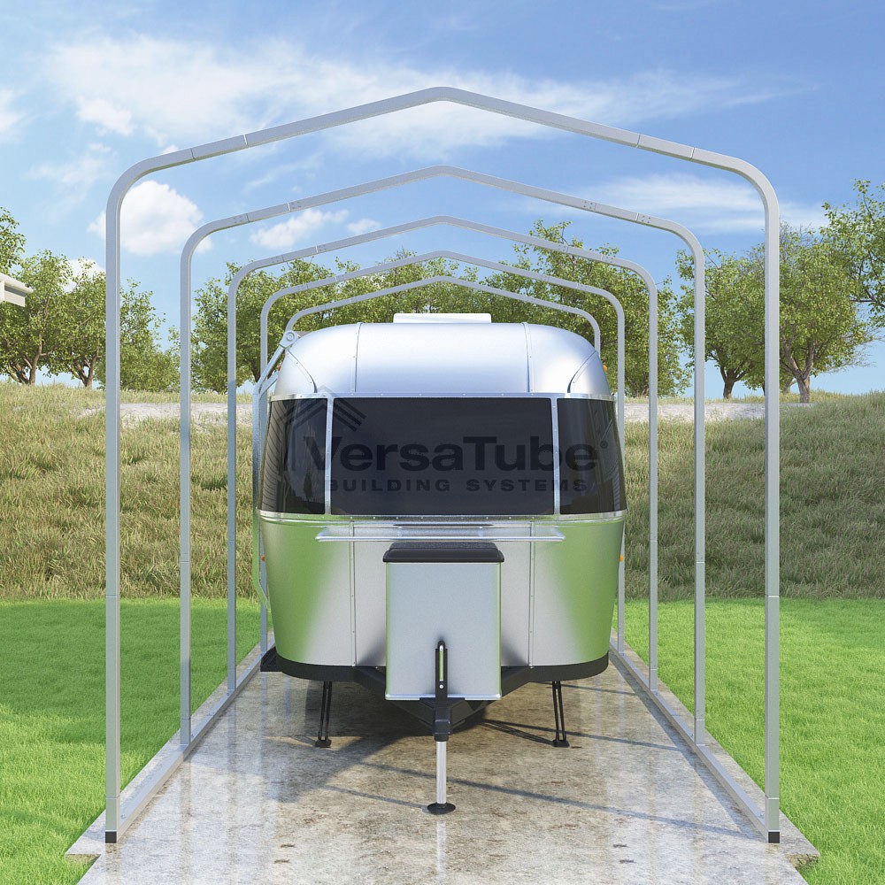 Frame Only - Classic Carport (2x2) - 10'W x 18'L x 10'H