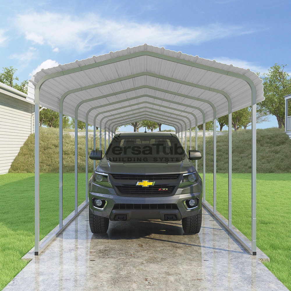 Classic Carport - 10'W x 42.5'L x 8'H