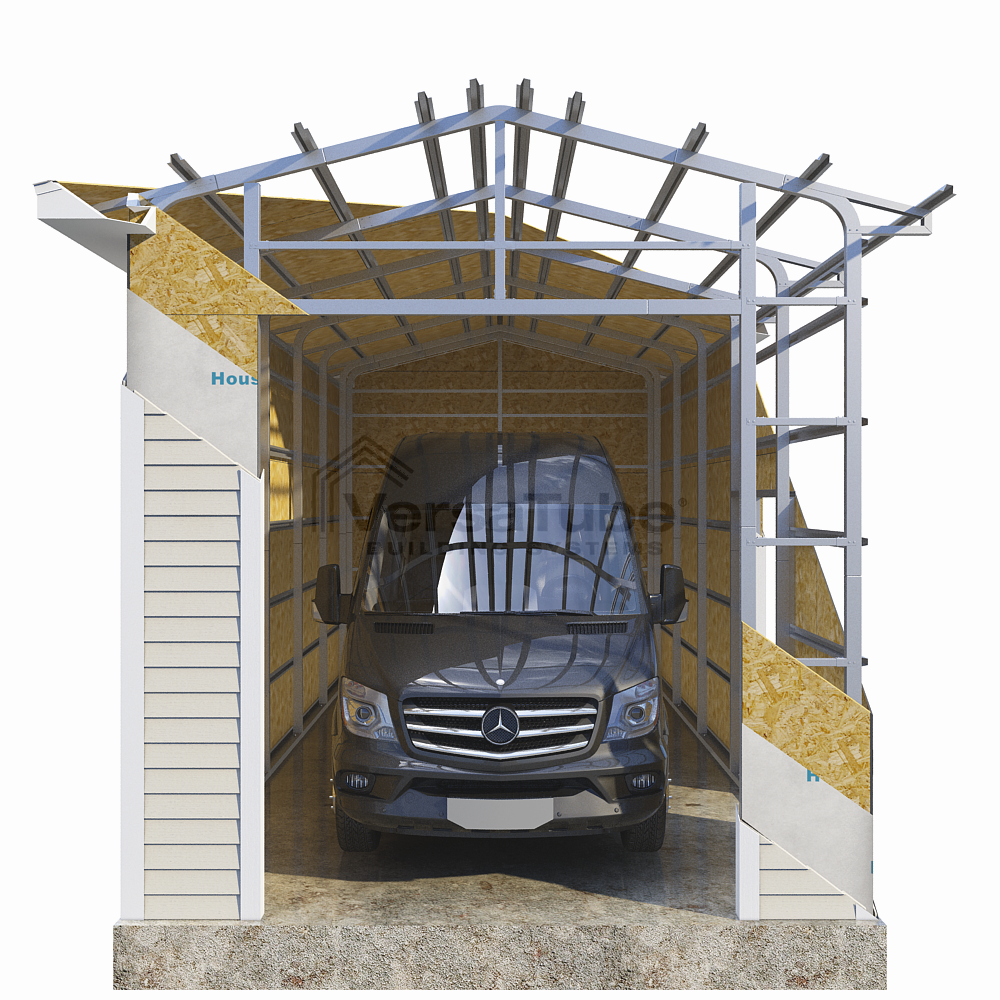 Frame Only - Summit Garage (2x3) - 12'W x 27'L x 12'H