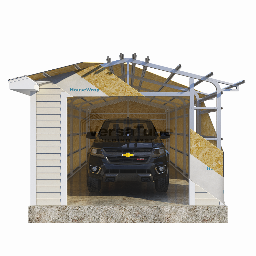 Frame Only - Summit Garage (2x3) - 12'W x 27'L x 8'H