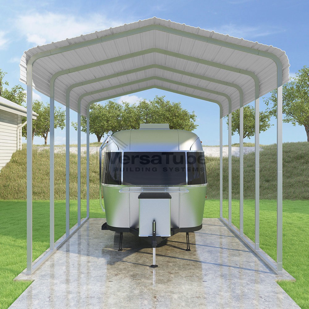 Classic Carport - 14'W x 20'L x 12'H