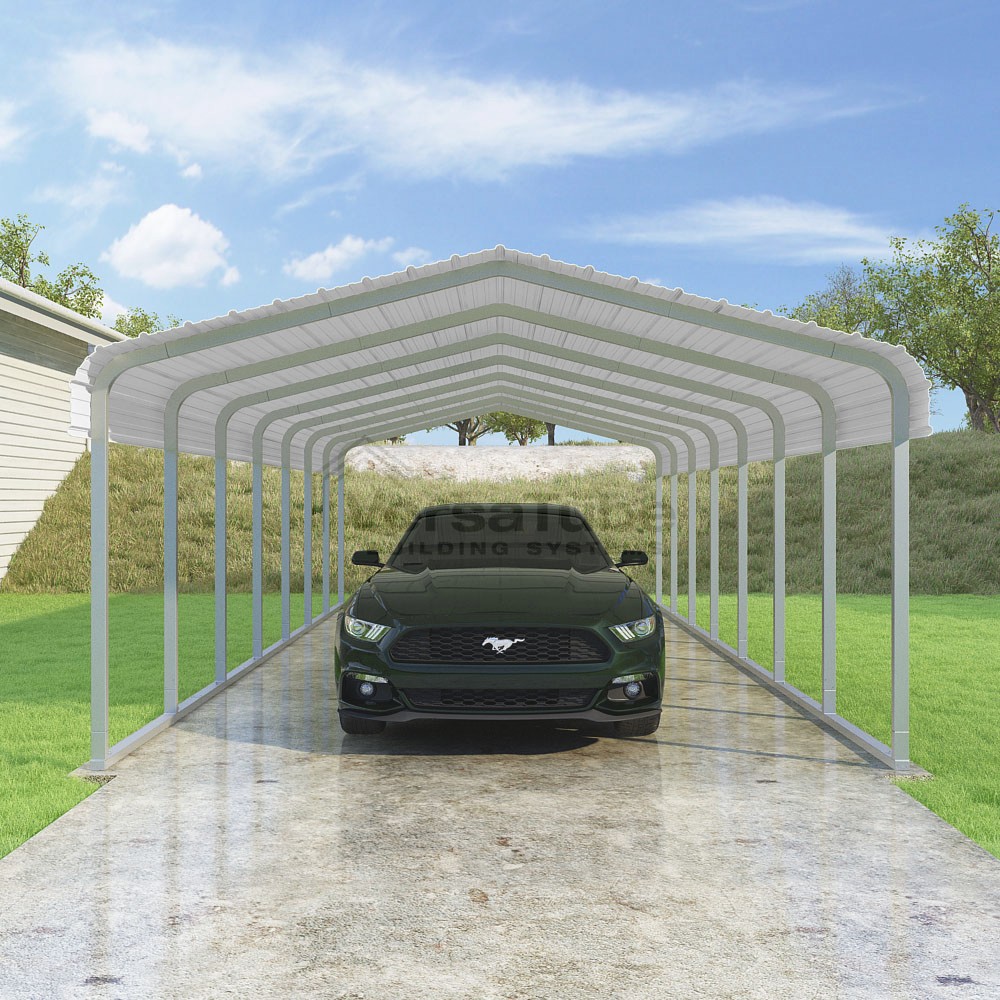 Classic Carport - 14'W x 33.5'L x 7'H