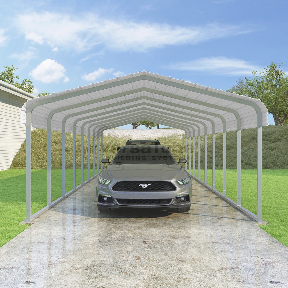 Classic Carport - 14'W x 38'L x 7'H