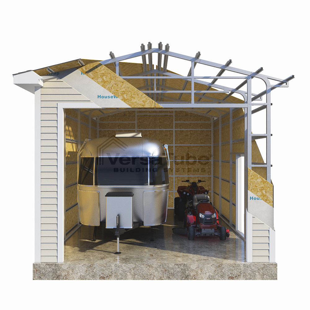 Frame Only - Summit Garage (2x3) - 15'W x 24'L x 12'H