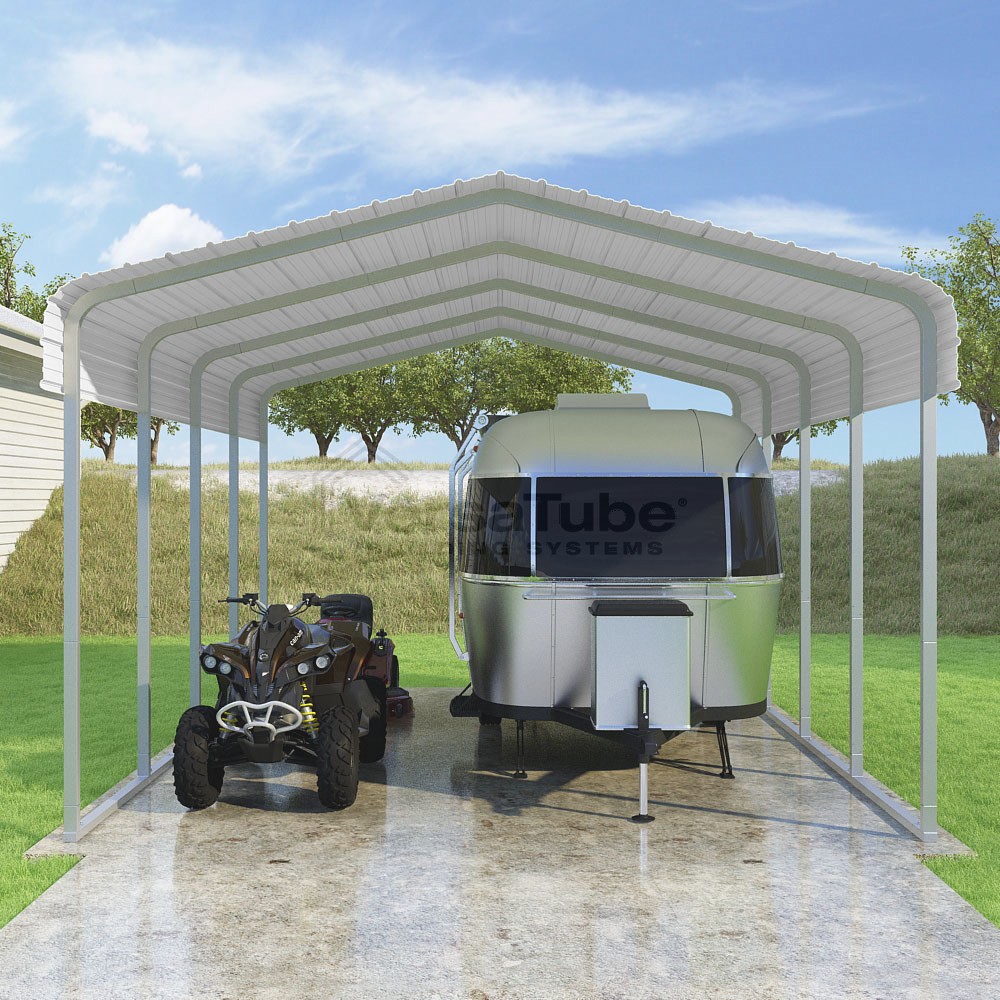 Classic Carport - 16'W x 20'L x 10'H