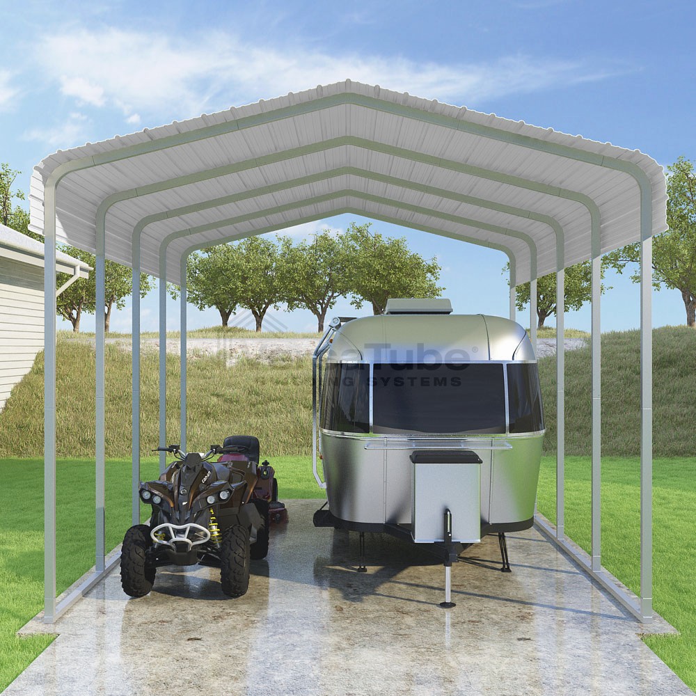 Classic Carport - 16'W x 20'L x 12'H