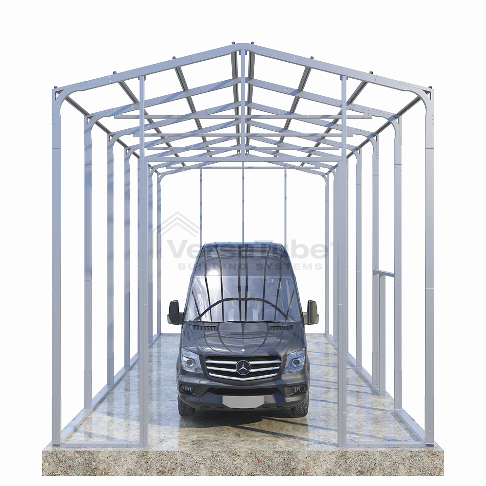 Frame Only - Frontier Garage - 16'W x 30'L x 15'H
