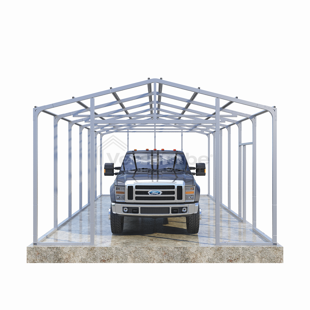 Frame Only - Frontier Garage - 16'W x 30'L x 09'H