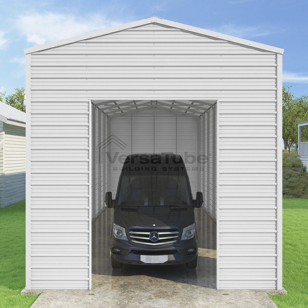 Frontier Garage (2x4) - 16'W x 42'L x 15'H