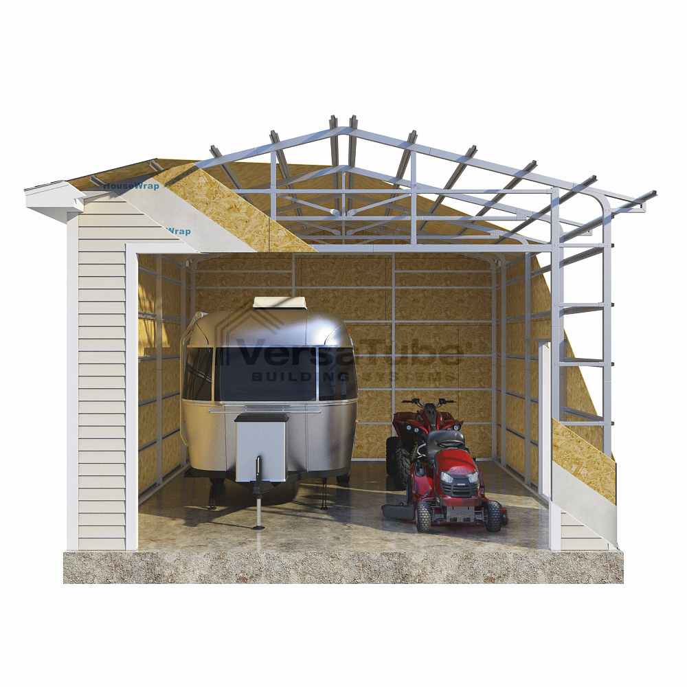 Frame Only - Summit Garage (2x3) - 18'W x 21'L x 12'H