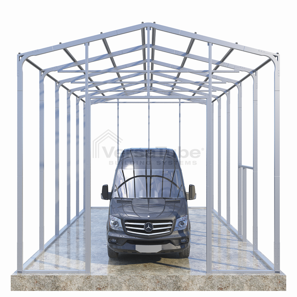 Frame Only - Frontier Garage - 18'W x 27'L x 15'H
