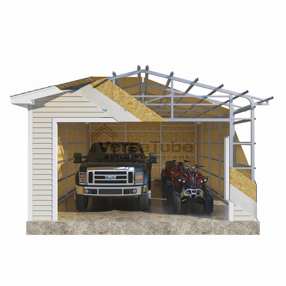 Frame Only - Summit Garage (2x3) - 18'W x 30'L x 10'H