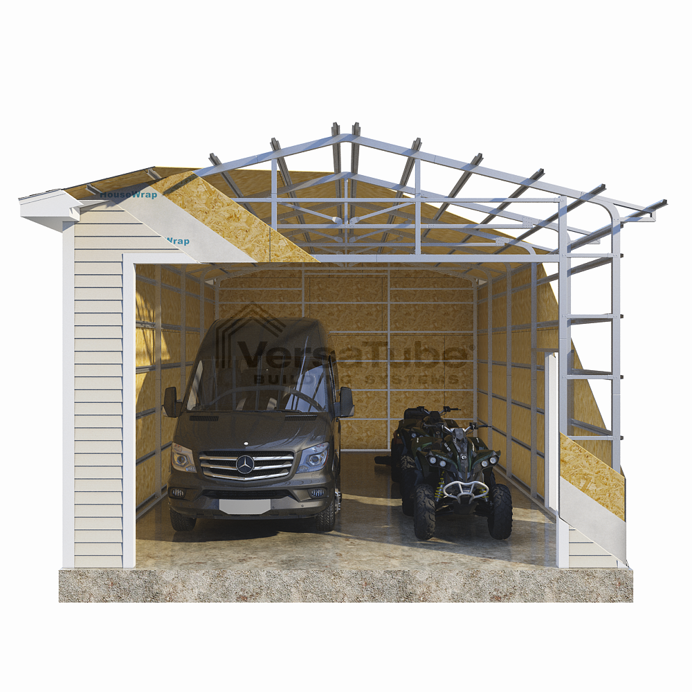 Frame Only - Summit Garage (2x3) - 18'W x 30'L x 12'H