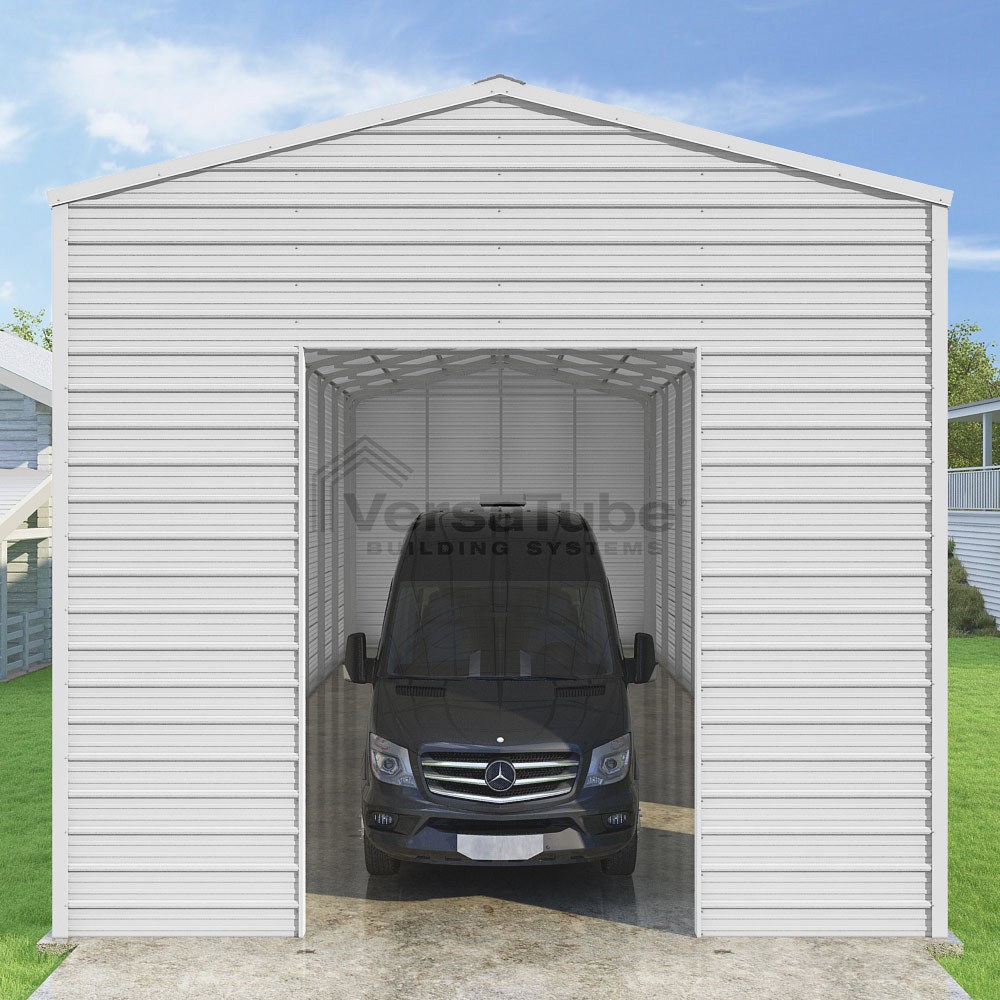 Frontier Garage (2x4) - 18'W x 48'L x 15'H