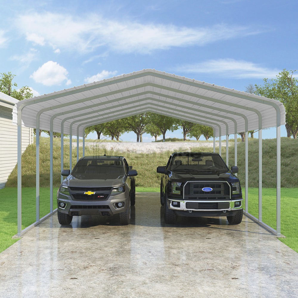 Classic Carport - 20'W x 29'L x 10'H