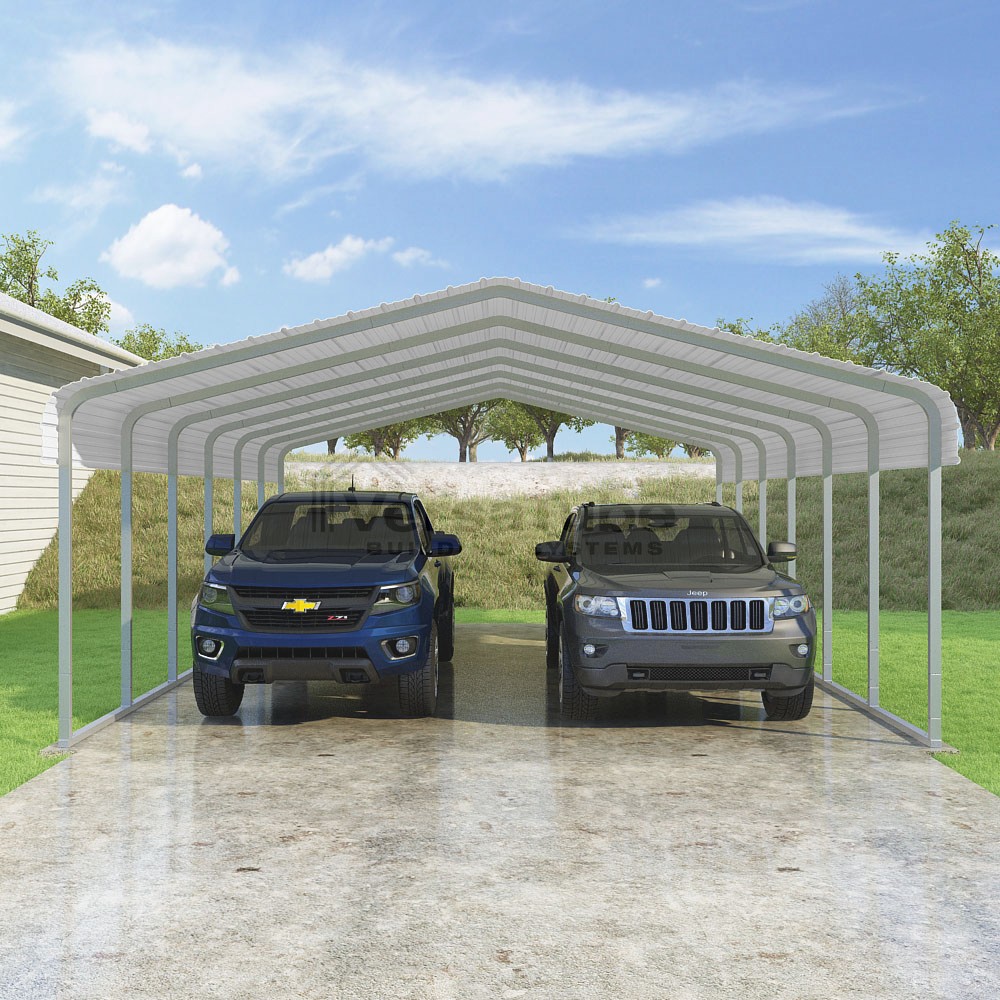 Classic Carport - 20'W x 29'L x 8'H
