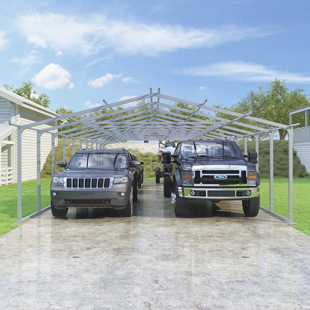 Frame Only - Pinnacle Series - 20'W x 48'L x 7'H