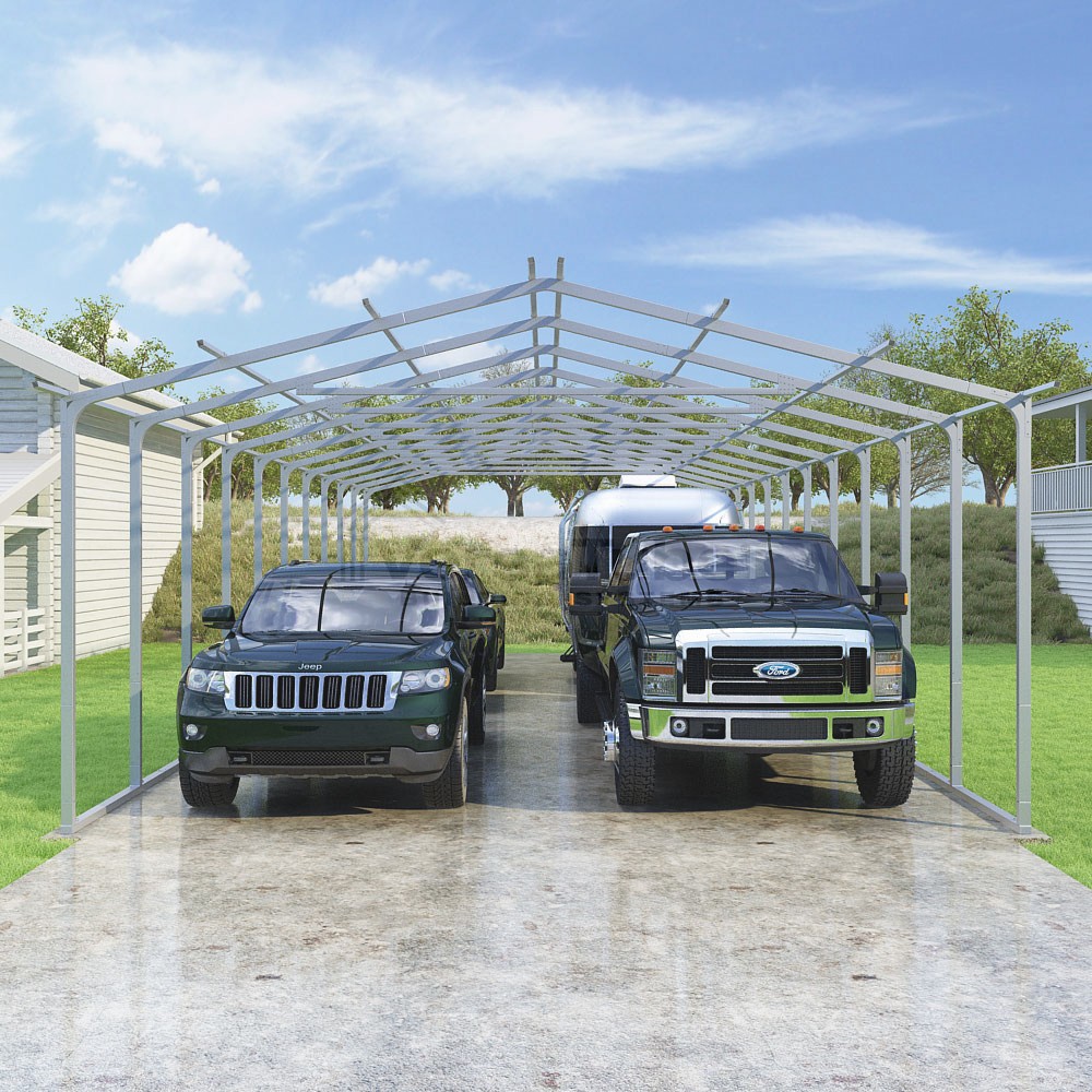 Frame Only - Pinnacle Series - 20'W x 48'L x 9'H