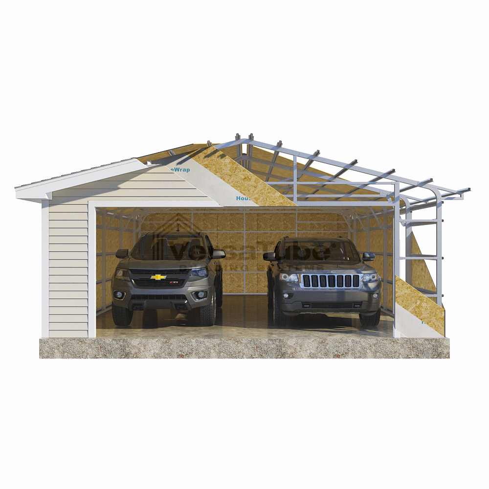 Frame Only - Summit Garage (2x3) - 21'W x 27'L x 8'H