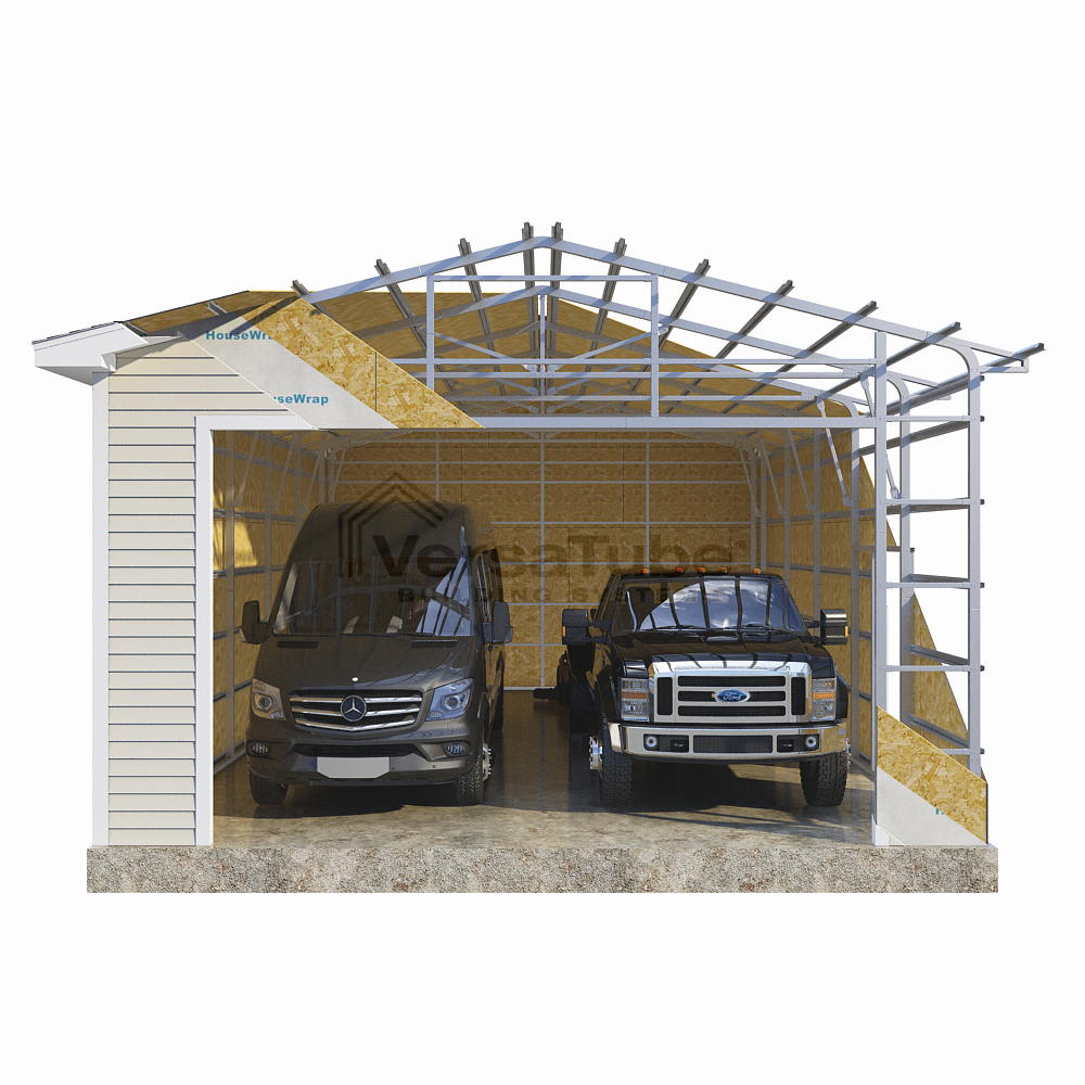 Frame Only - Summit Garage (2x3) - 21'W x 33'L x 12'H