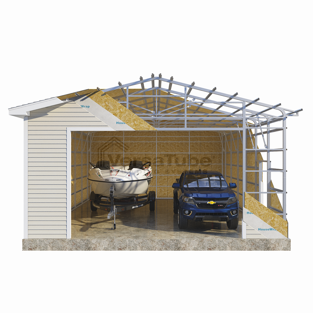 Frame Only - Summit Garage (2x3) - 24'W x 33'L x 12'H