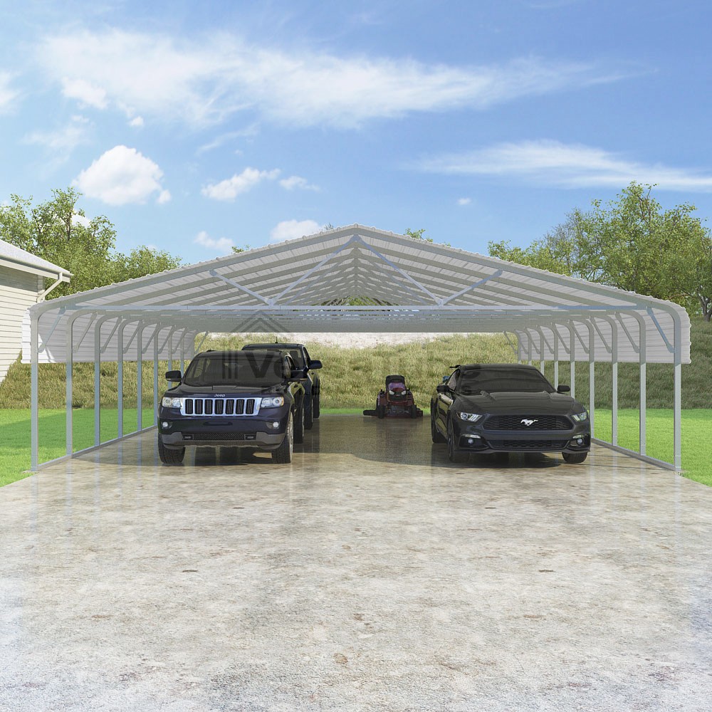 Classic Carport - 28'W x 38'L x 7'H