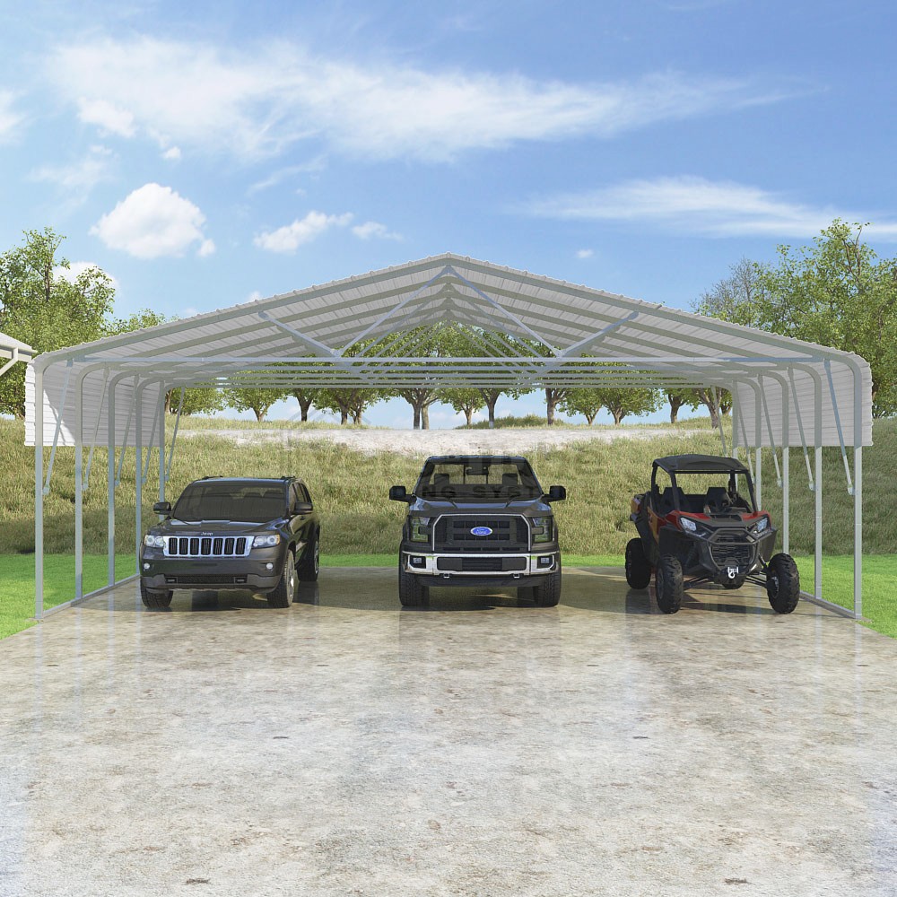 Classic Carport - 32'W x 20'L x 10'H