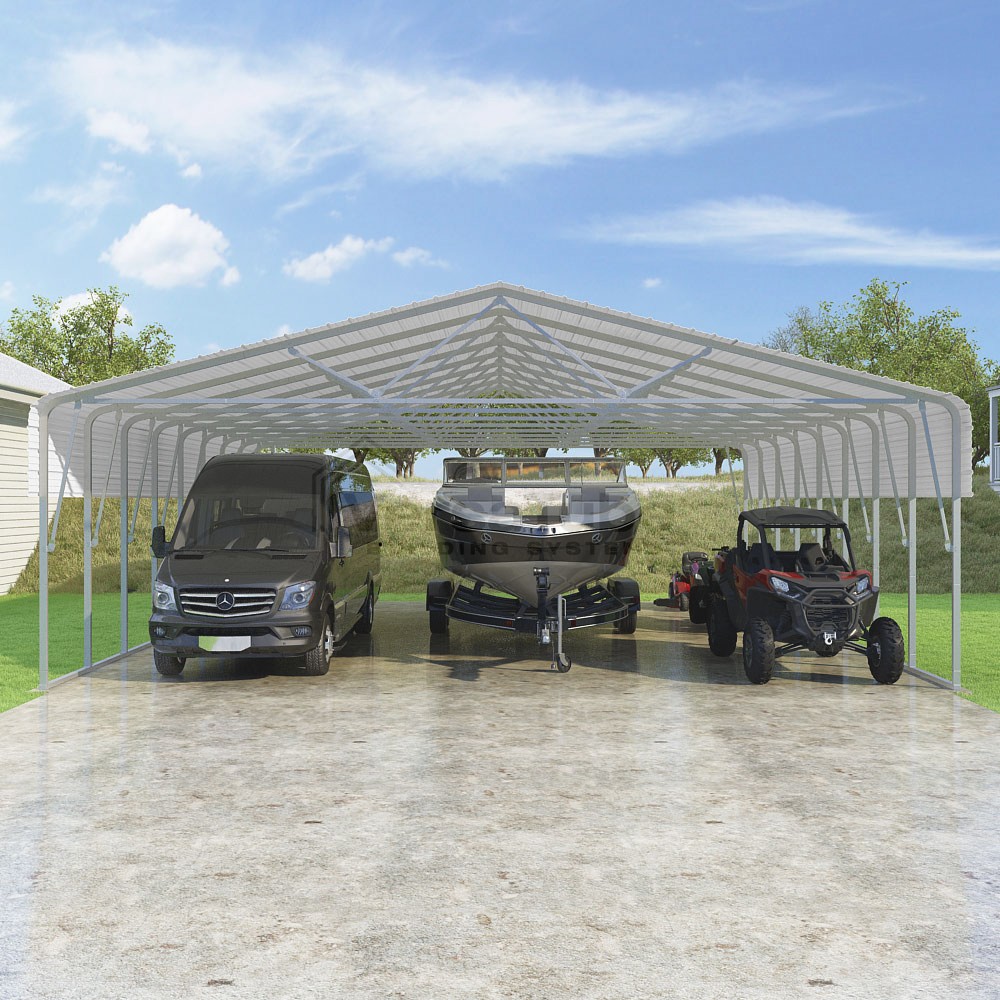 Classic Carport - 32'W x 38'L x 10'H