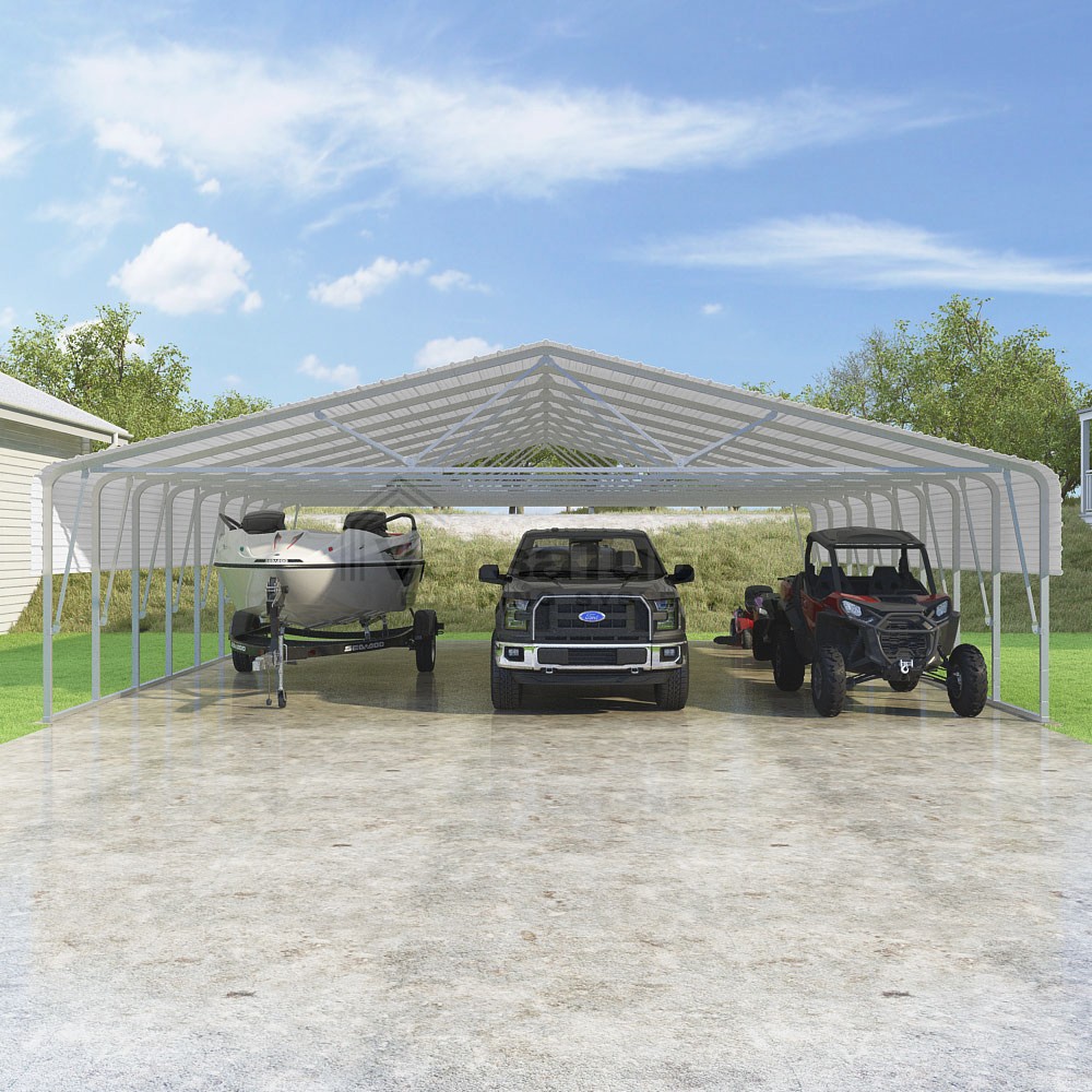 Classic Carport - 32'W x 38'L x 8'H