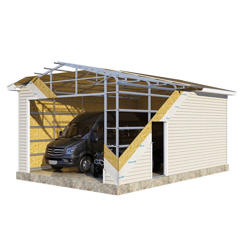 ☆THE GARAGE type27 Summit Garage - 27'W x 27'L x 10'H - Garage or Building - Building